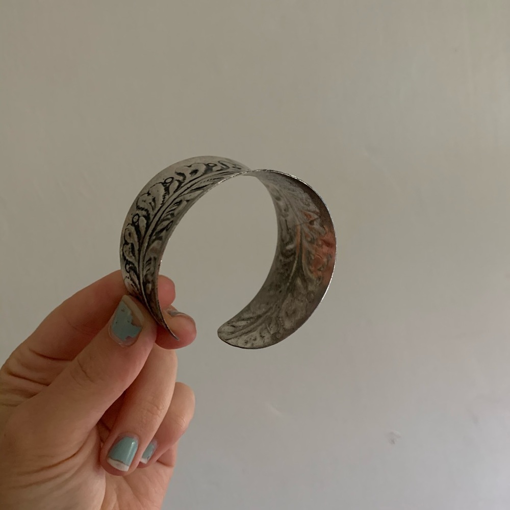 3/$20 • vintage distressed boho cuff bracelet - Picture 3 of 5